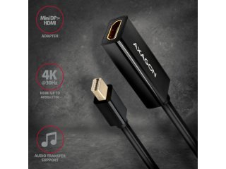 Axagon RVDM-HI14N Mini DP - HDMI Adapter
