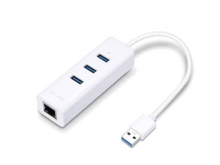 TP-Link UE330 USB Hub és Ethernet Adapter