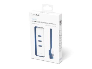 TP-Link UE330 USB Hub és Ethernet Adapter