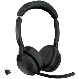 Jabra Evolve2 55 MS Stereo Fejhallgató