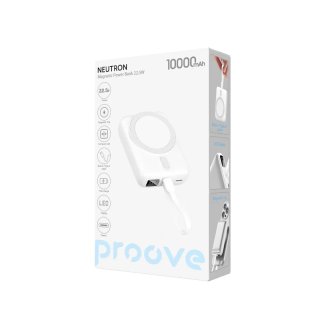 Proove Neutron Magsafe Vezeték Nélküli Gyorstöltő Powerbank 22.5W - 10000mAh