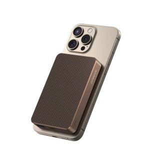 Proove Carbon Slim Magsafe Vezeték Nélküli Gyorstöltő Powerbank 22.5W - 10000mAh - Sunflare