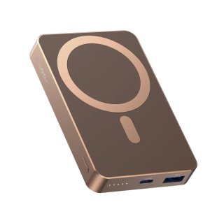 Proove Carbon Slim Magsafe Vezeték Nélküli Gyorstöltő Powerbank 22.5W - 10000mAh - Sunflare