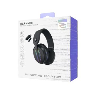 Proove Glimmer Tri-Mode Vezeték Nélküli Gamer Headset