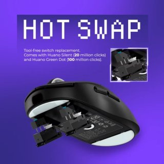 Proove RC Raider Tri-Mode 8K Vezeték Nélküli Gamer Egér
