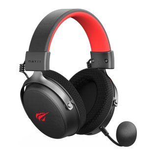Havit H2015 Pro Five-Mode Vezeték Nélküli Gamer Headset - Fekete-Piros