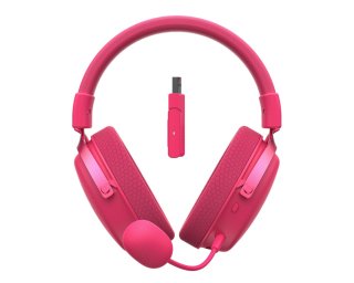 Havit H2015 Pro Five-Mode Vezeték Nélküli Gamer Headset - Magenta