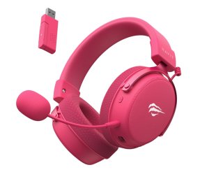 Havit H2015 Pro Five-Mode Vezeték Nélküli Gamer Headset - Magenta