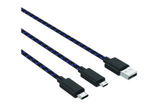 Venom VS5002 - Dual Play & Charge 3m USB Type-C Töltőkábel