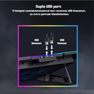 Havit F2069 Gamer Hűtőpad