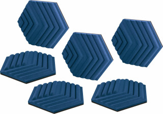 Elgato Wave Panels - Kezdő csomag - Akusztikus Habok - Kék - 2 év garancia