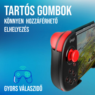IPega PG-9217A - Vezeték Nélküli Kontroller - Okostelefon-Tartóval