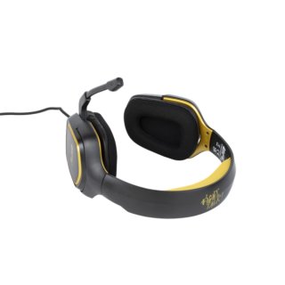 Konix UFC Vezetékes Gaming Headset - Fekete-Sárga
