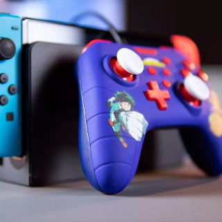 KONIX - MY HERO ACADEMIA Nintendo Switch/PC Vezetékes kontroller- Kék