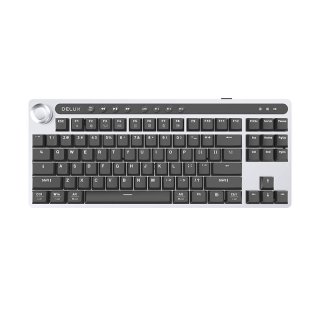 Delux KS200D Vezeték Nélküli Mechanikus Gamer Billentyűzet - Angol kiosztás