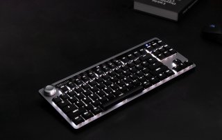 Delux KS200D Vezeték Nélküli Mechanikus Gamer Billentyűzet - Angol kiosztás
