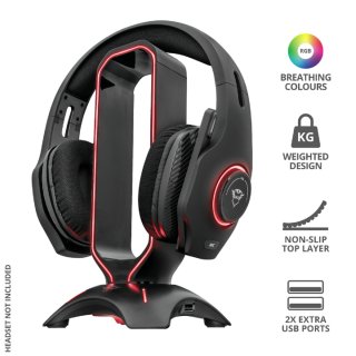 Trust GXT265 Cintar RGB Headset állvány