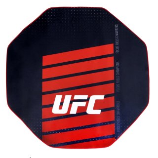 Konix - UFC Gaming Szőnyeg kör alakú 1000x1000mm - Fekete-Piros