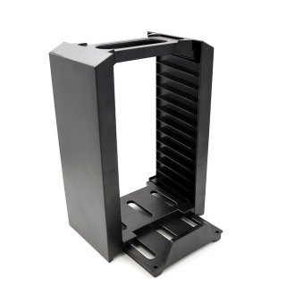 FroggieX Charge & Disc Tower PS4 dual töltőállomás + lemez tartó állvány