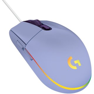 Logitech G102 LIGHTSYNC - Lila - Gamer Egér