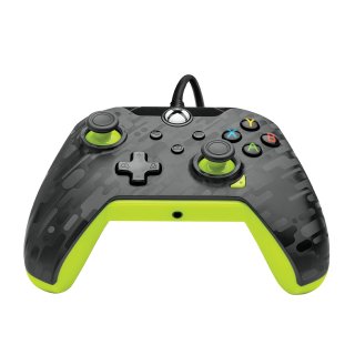 PDP Electric Xbox Series X|S/Xbox One/PC vezetékes kontroller - Fantom Fekete