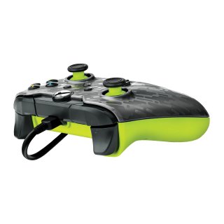 PDP Electric Xbox Series X|S/Xbox One/PC vezetékes kontroller - Fantom Fekete