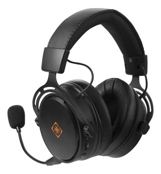 Deltaco DH410 Wireless Gaming Headset - Fekete