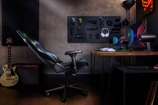 Razer Enki Gamer szék - fekete-zöld