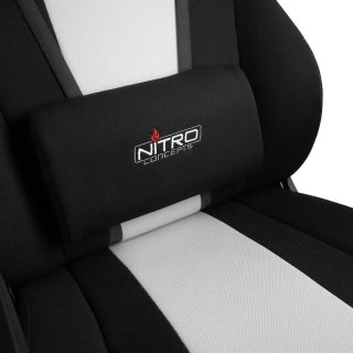 Nitro Concepts E250 Gamer Szék - Fekete/Fehér - 2 év garancia