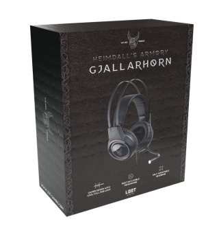L33T Gjallarhorn Gaming Headset - Fekete