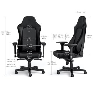 Noblechairs HERO Fekete Gaming Szék