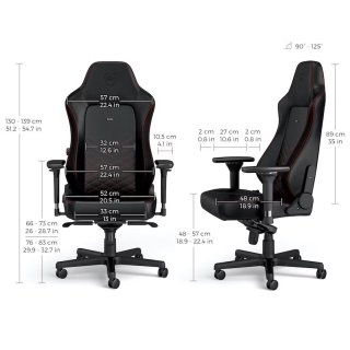 Noblechairs HERO Fekete/Piros Gamer Szék