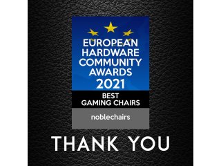 Noblechairs HERO Fekete/Platinafehér Gamer Szék