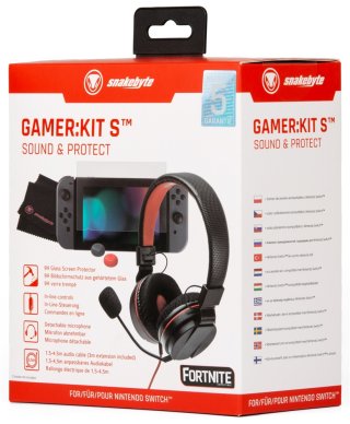Snakebyte GAMER:KIT PRO Nintendo Switch védőfólia és headset