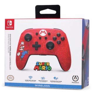 PowerA EnWireless Nintendo Switch vezeték nélküli kontroller Here We Go Mario