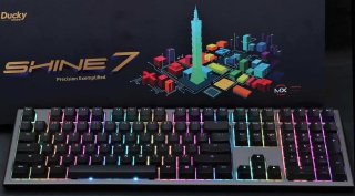 Ducky Shine 7 Gunmetal Gamer Billentyűzet - Angol kiosztás