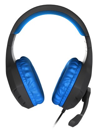 Genesis Argon 200 Gamer mikrofonos sztereo fejhallgató fekete-kék