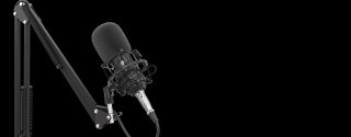 Genesis Radium 300 Stúdió mikrofon XLR fekete