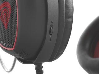 Genesis Radon 300 Gamer 7.1 Headset - Fekete/Piros