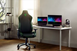 Razer Iskur Gamer szék - Fekete-Zöld