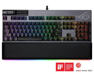 ASUS ROG Strix Flare II Animate Mechanikus Gamer Billentyűzet - Magyar kiosztás