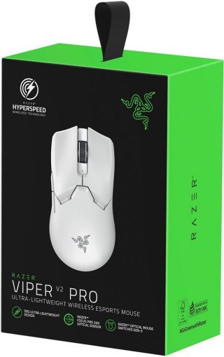 Razer Viper V2 Pro Vezeték Nélküli Gaming Egér - Fehér