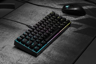 Corsair K65 Mini Mechanikus Gamer Billentyűzet - Angol kiosztás