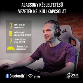 Corsair HS55 Vezeték Nélküli Gamer Headset