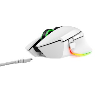 Razer Basilisk V3 Pro Vezeték Nélküli Gamer Egér - Fehér