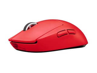 Logitech PRO X SUPERLIGHT Vezeték Nélküli Gaming Egér - Piros