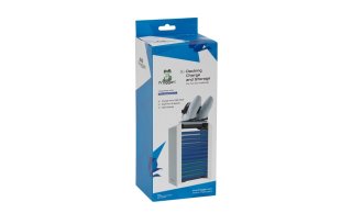 Froggiex Docking charge and storage for PS5 - Töltőállomás +Játéklemez tartó - Fehér