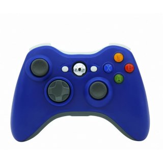 Froggiex XBOX 360/PC Vezeték nélküli kontroller + Vezeték nélküli adapter - Kék