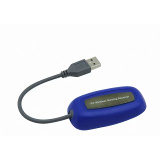 Froggiex XBOX 360/PC Vezeték nélküli kontroller + Vezeték nélküli adapter - Kék