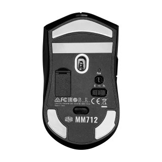 COOLER MASTER MM712 Gamer Egér - fekete